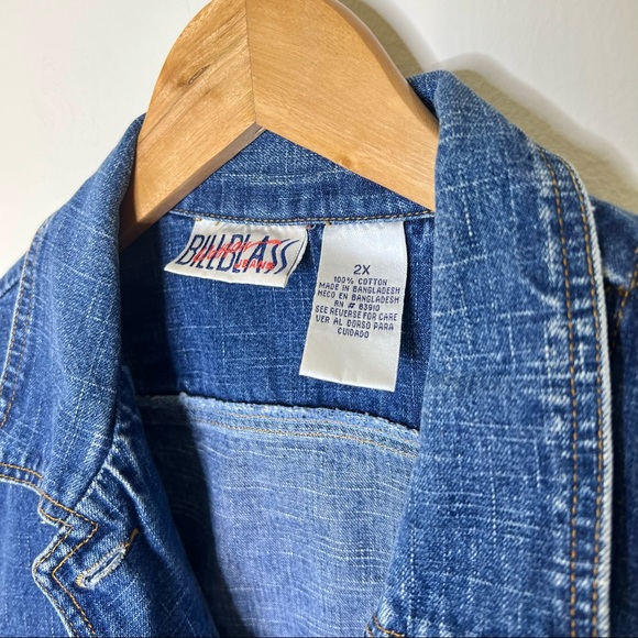 VTG Bill Blass Denim Jacket - Picture 6 of 6